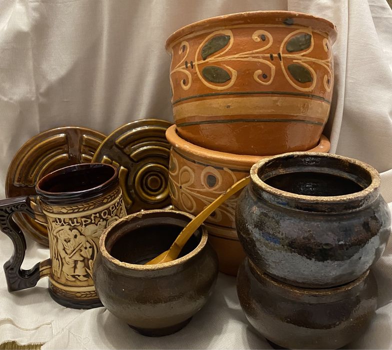 Подсвечники,чайник,чашка,бокалы пивные СССР,вазоны для цветов