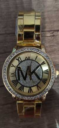 Nowy zegarek MK , Michael Kors złoty z cyrkoniami