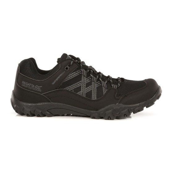 Męskie buty trekkingowe Czarne rozmiar 41 wkładka 25,5 cm
