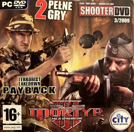 Gry PC DVD Shooter 3/2009: Mortyr III PL, Terrorist Takedown PL