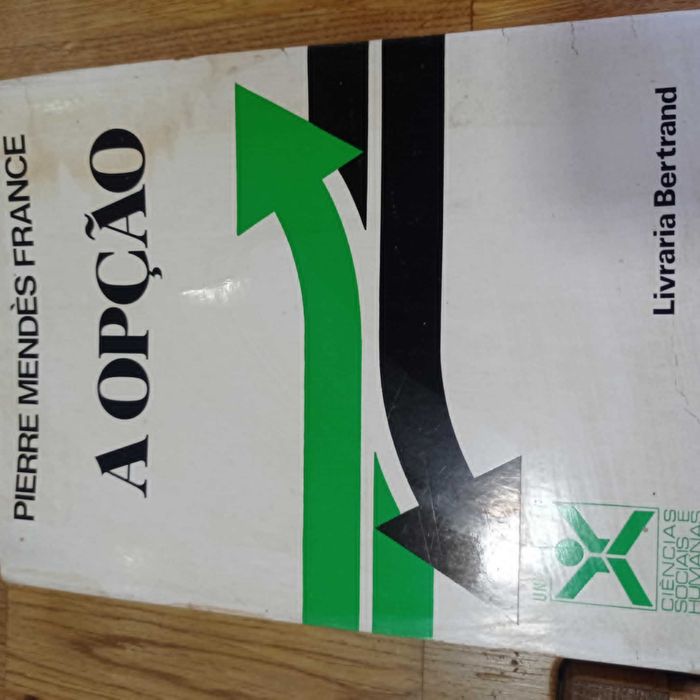 vendo livro A opção - Pierre Mendes France