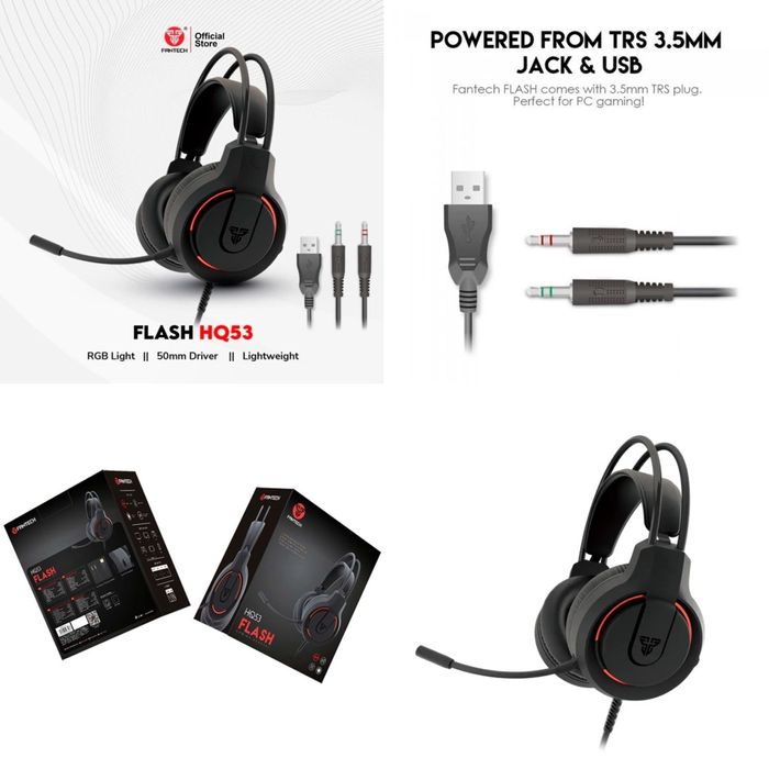 Комп'ютерні геймерські навушники borofone BO105