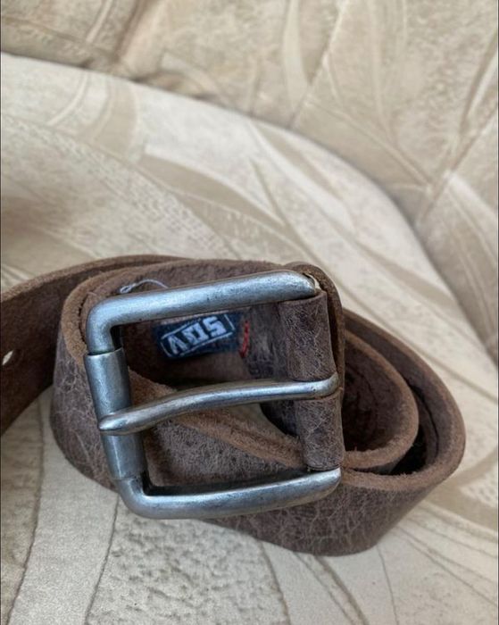 Ремінь чоловічий коричневий strong desert vintage