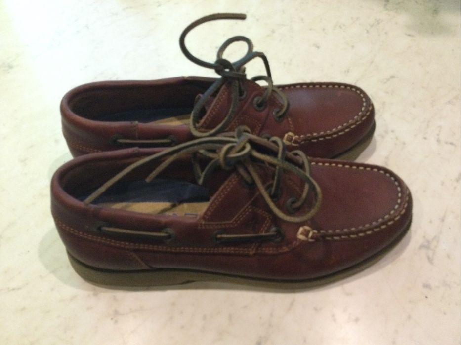 Жіночі топсайдери Ecco. Шкіряні, оригінал.