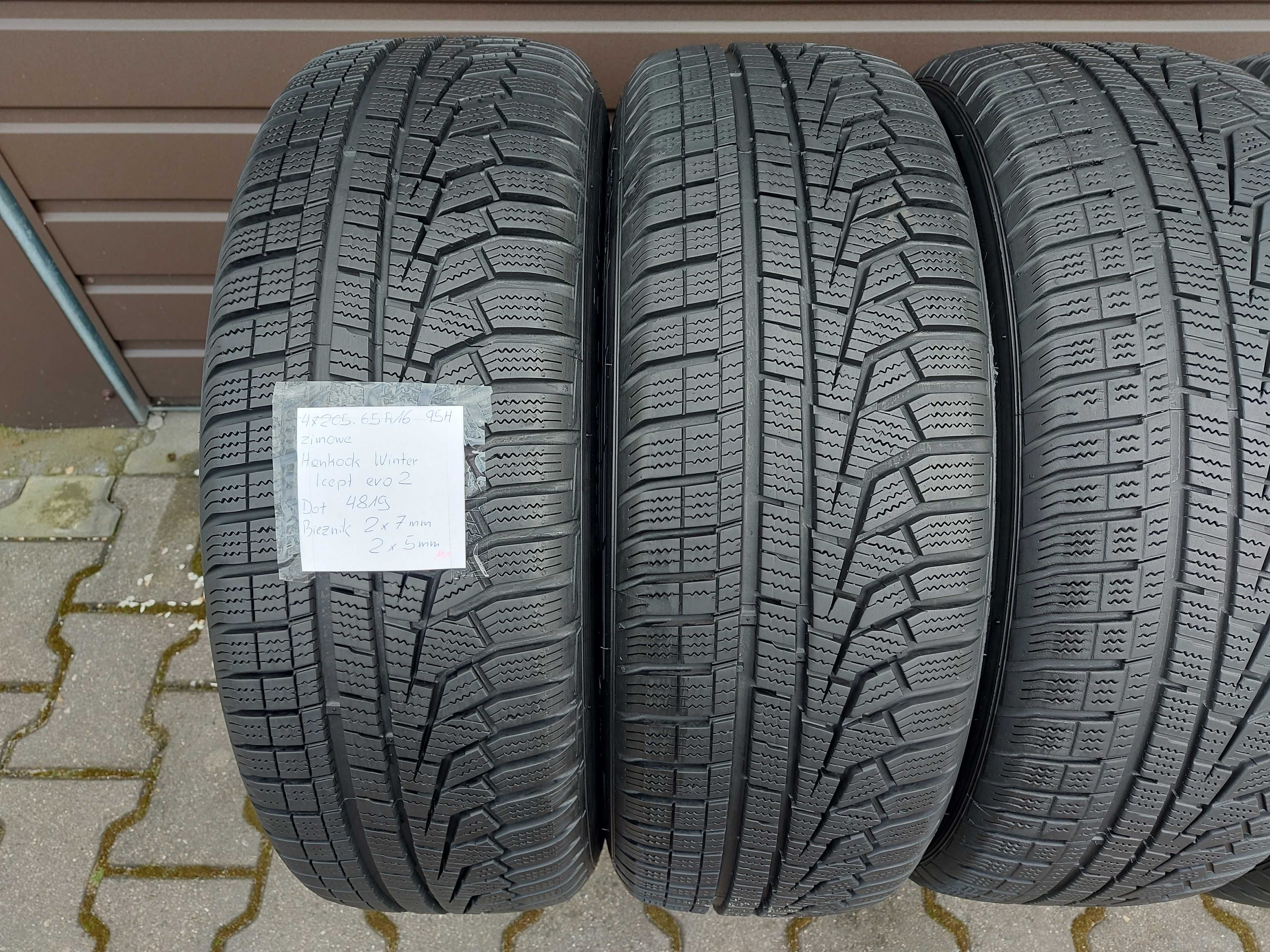 Opony 205/65R16 95H Hankook Winter Icept evo2 2019r.