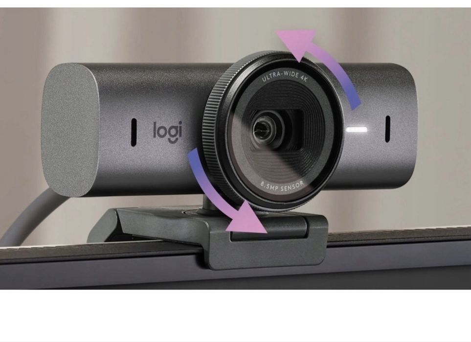 Nowa Kamera Internetowa LOGITECH MX BRIO Ultra HD 4K USB-C Grafitowa
