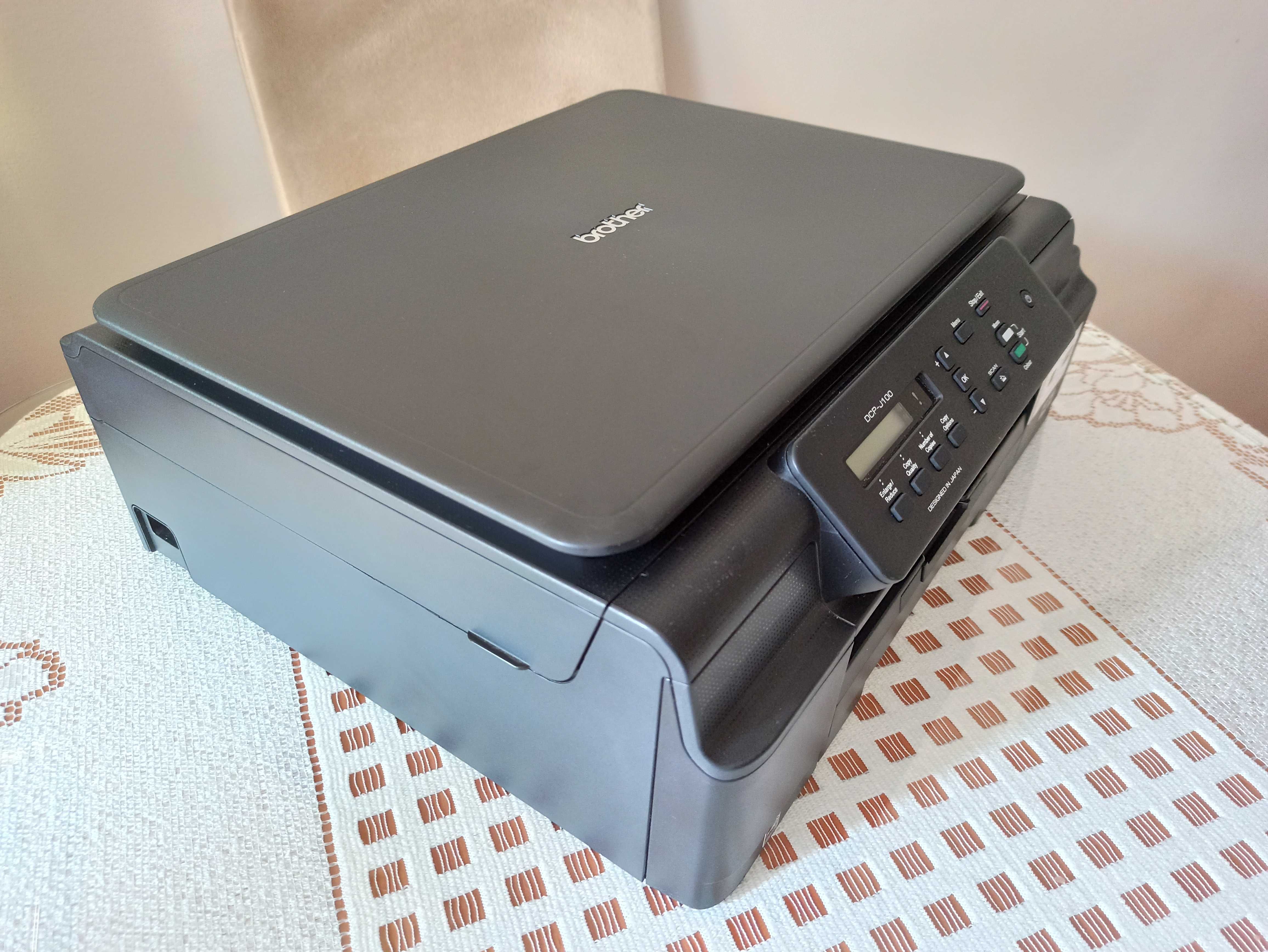 Drukarka ze skanerem Brother DCP-J100 na tanie tusze
