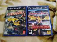 Gry Flatout 2 Midnight Club 3 Ps2 PlayStation 2