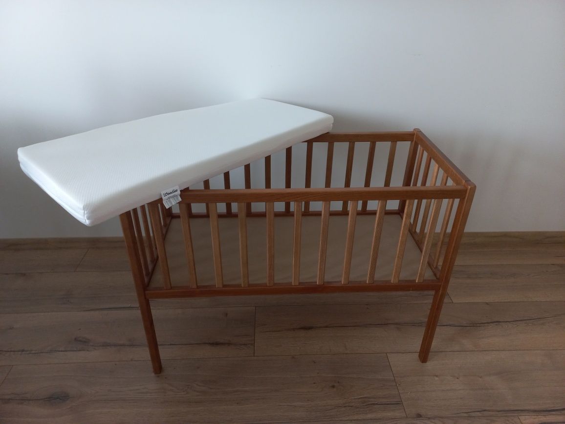Łóżeczko dostawne Woodies Bed Side Crib Vintage
