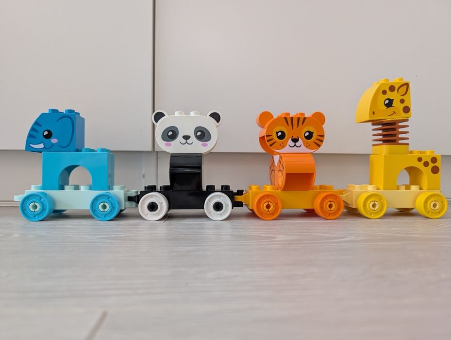 LEGO Duplo pociąg zestaw z 4 zwierzętami!