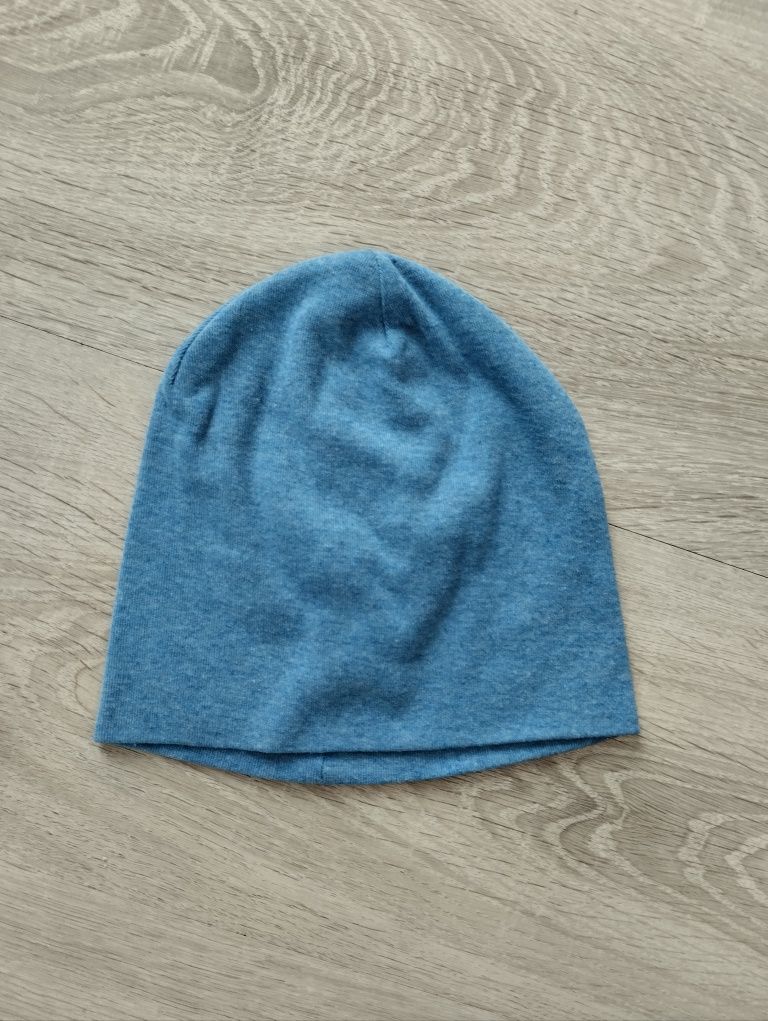 Niebieska czapka chłopięca 1-2 lata