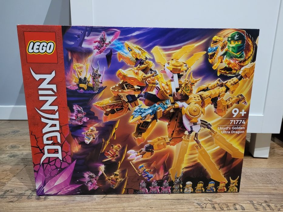Lego Ninjago 71774 Złoty Ultra Smok Lloyda