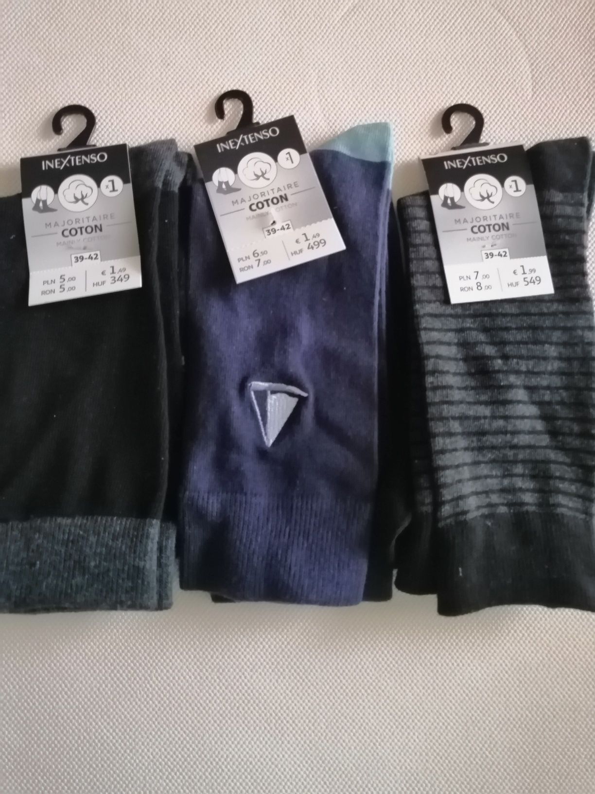 Skarpetki męskie in extenso rozmiar 39 - 42