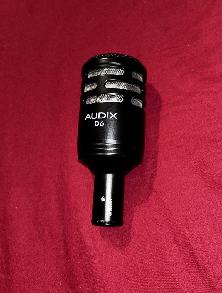Microfone Audix D6 – microfone dinâmico profissional