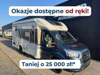 Carado T338 Edition24  - NOWY, 4OS, DMC 3500kg, Hymer Center Pomorze, Zwinna półintegra