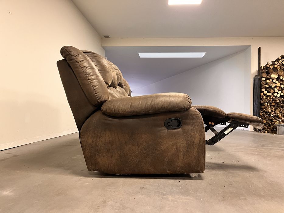 Sofá de 3 lugares reclinável