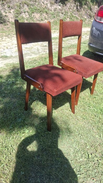 Krzesła zabytkowe vintage 2 szt.