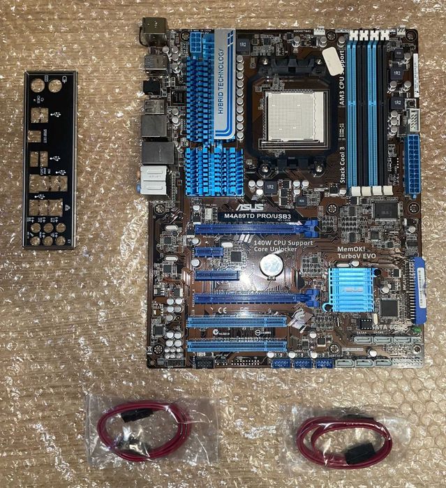 Płyta AM3 Asus M4A89TD PRO/USB3 DDR3 + AMD Phenom X4 955