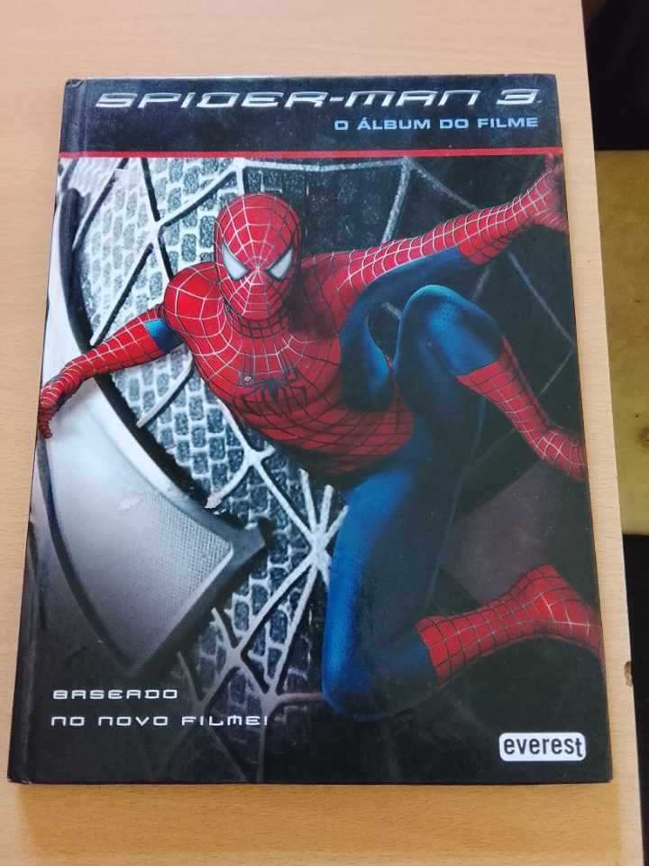 livro spider-man 3 o album do filme
