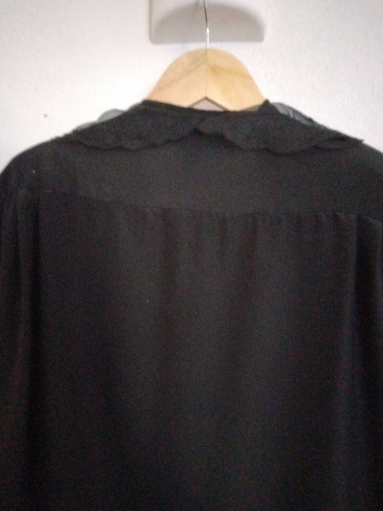 Camisa para senhora cor preto