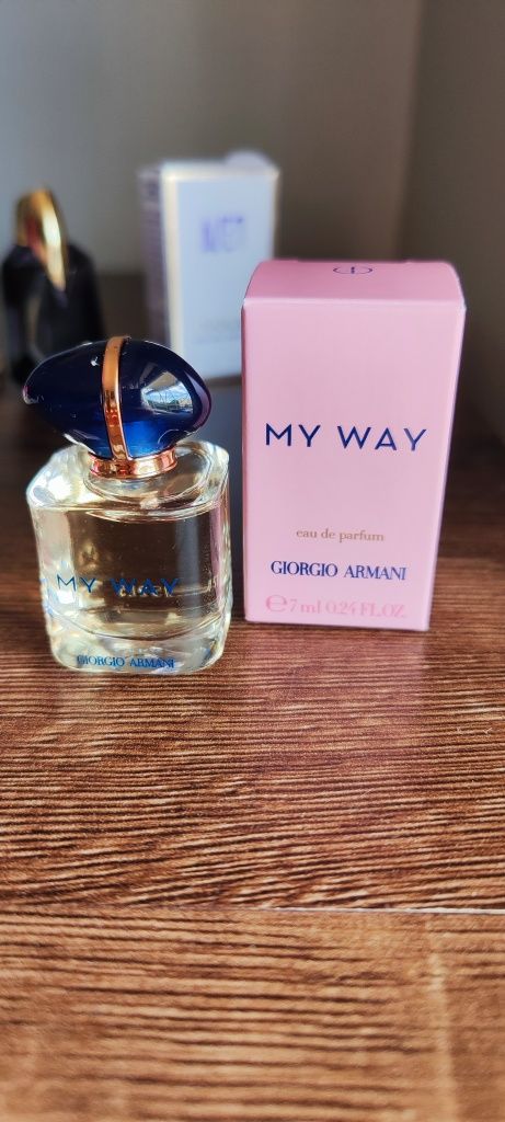 Zestaw perfum 23 ml Mugler, Giorgio Armani, Salvatore Ferragamo, Burbe