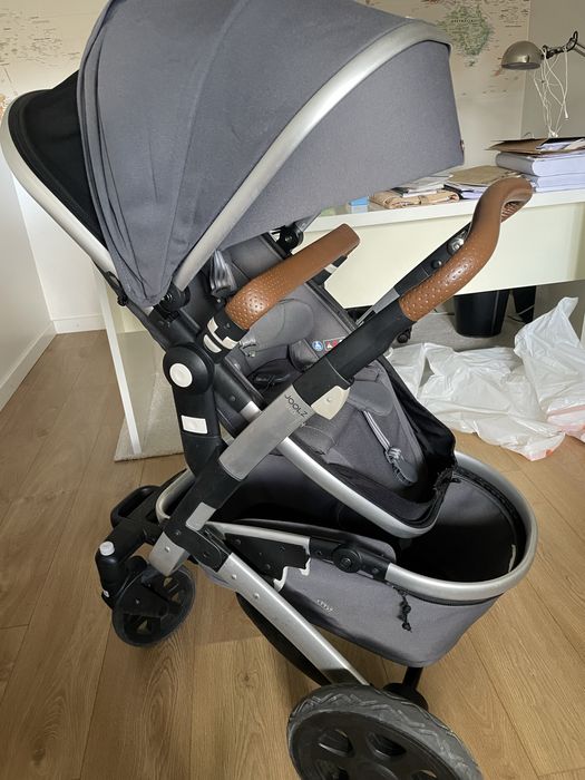 Conjunto: Carrinho, alcofa, cadeira auto, prancha Joolz