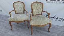 Fotele stylowe Chippendale 2 szt.