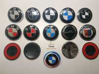 Emblema Símbolo Logotipo BMW Frontal/Traseiro 82mm Várias cores
