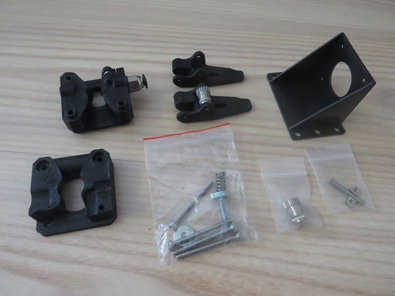 Kit clone Dual Gear extruder para 3D printer