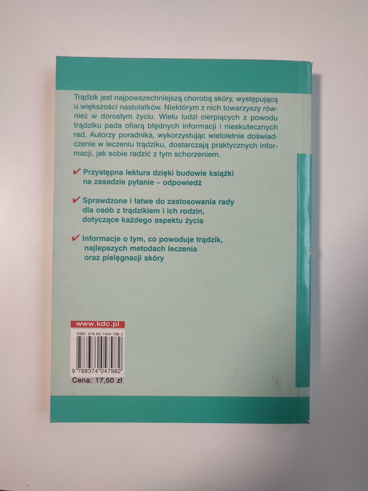 "Trądzik jak leczyć jak ukryć" Tim Mitchell Alison Dudley