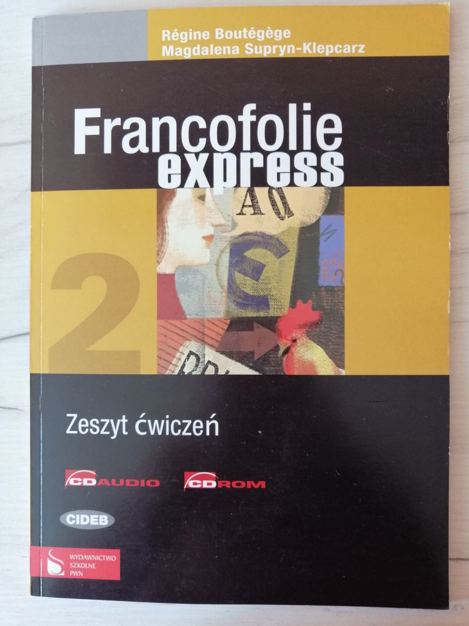 Ćwiczenia Francofolie express 2 + płyta CD z nagraniami