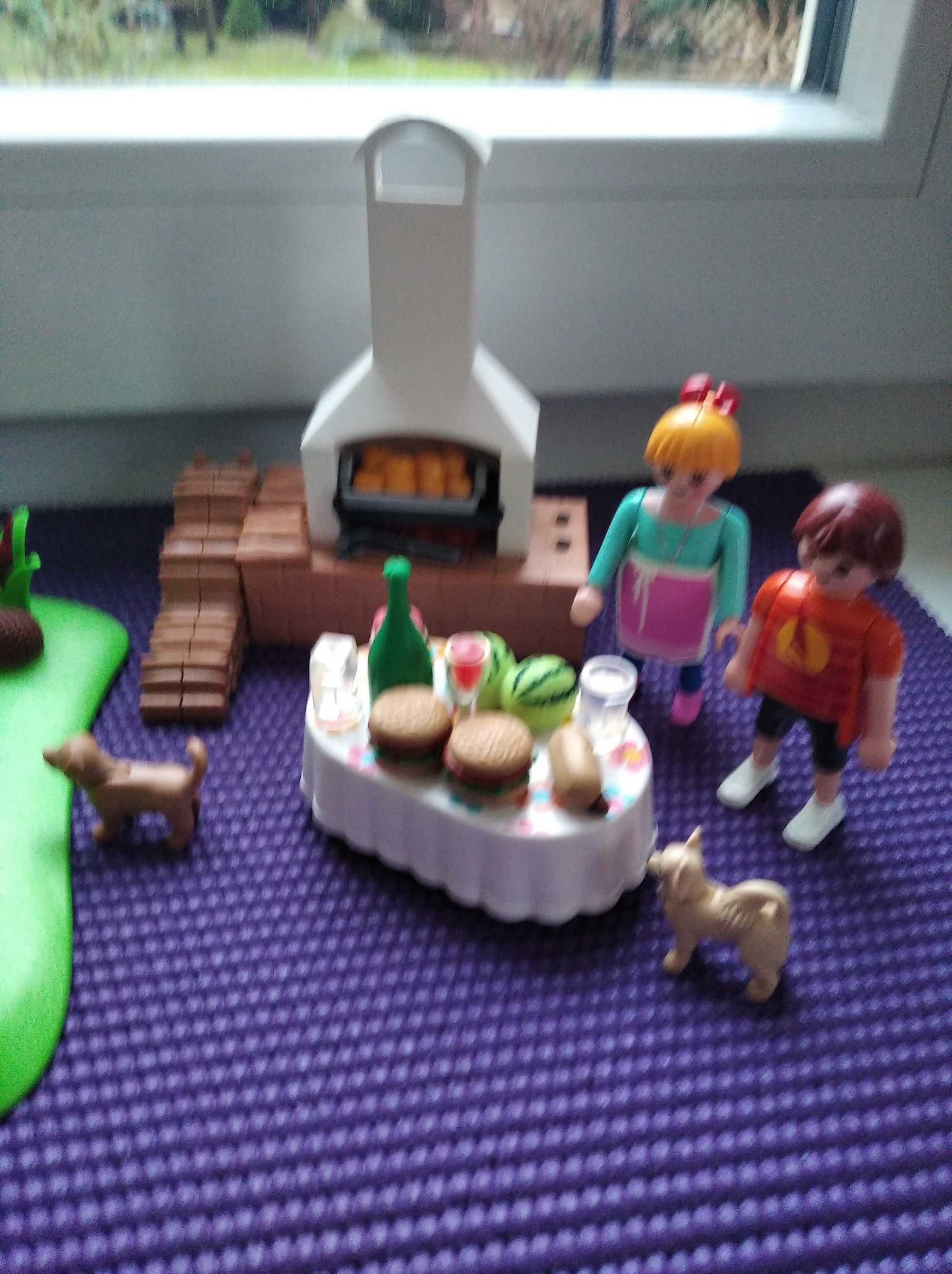 Playmobil - piknik w ogrodzie.