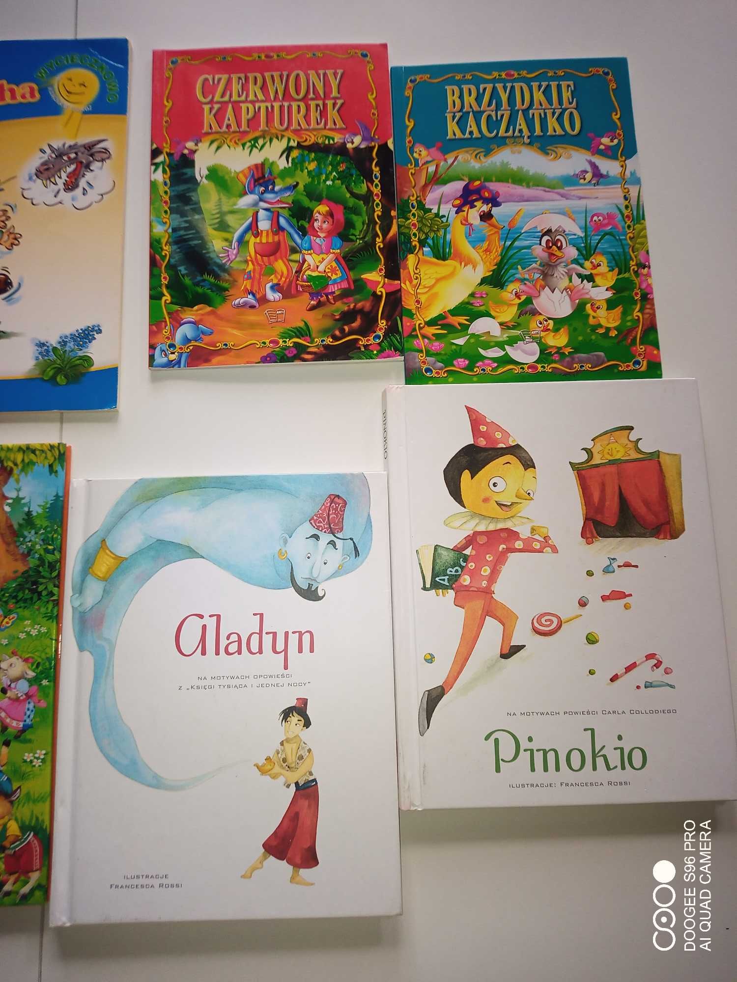 Zestaw książek dla dziecka Król Lew, Aladyn, Pinokio