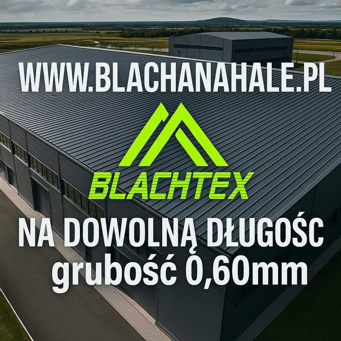 Blacha na hale 0,60mm dowolna długość