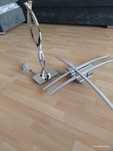 2 lampy -Lampa/plafon LED CHROM plus lampa stojąca