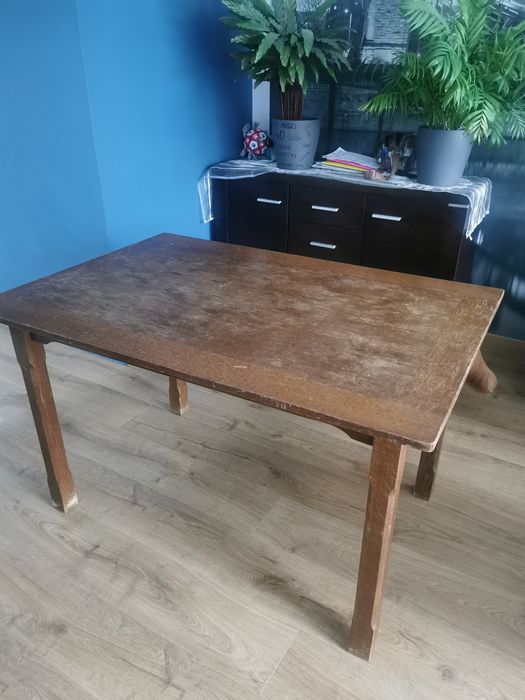 Stół drewniany 125x85 rozkładany do 165x85