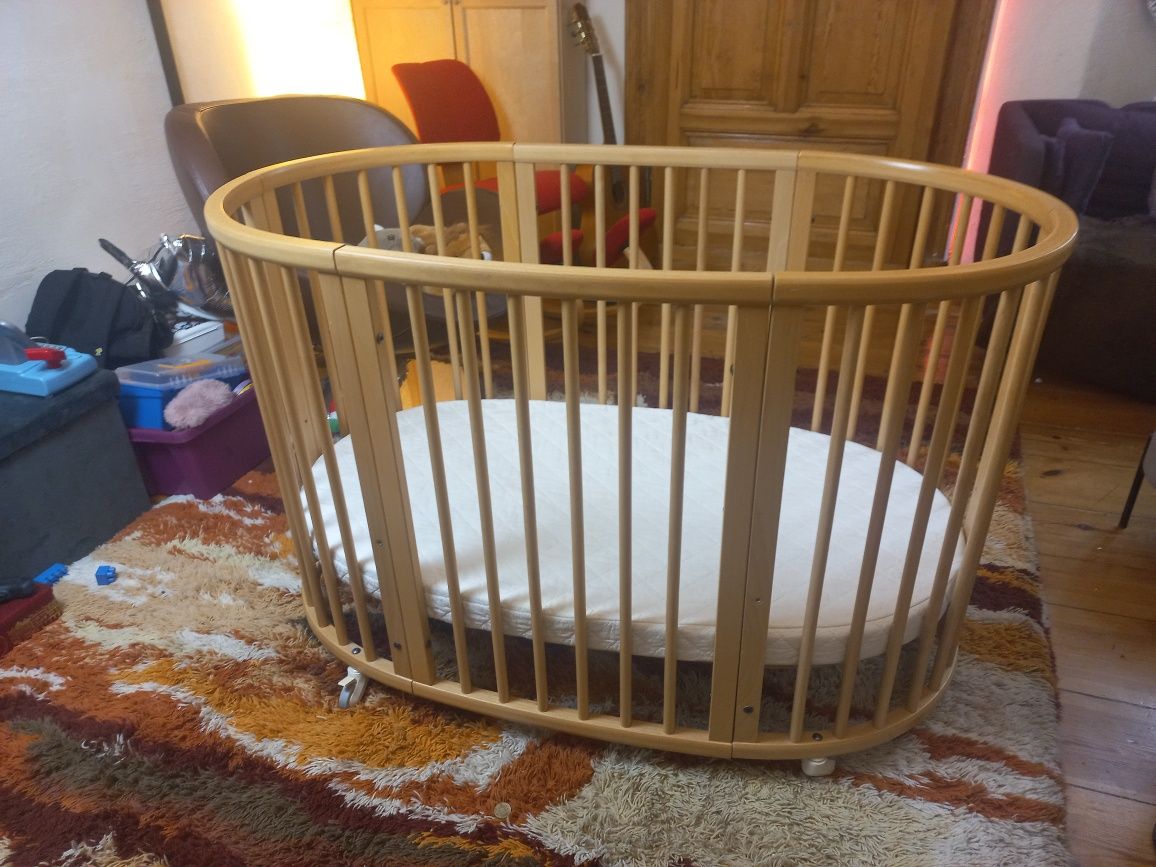 stokke sleepi łóżeczko łóżko dla dziecka wersja midi (pośrednia)