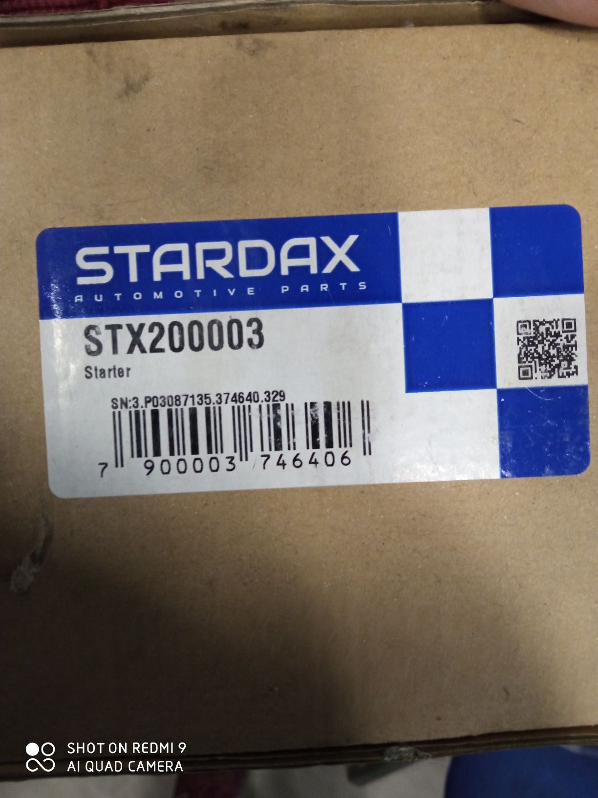 Rozrusznik STARDAX STX200003 Audi, Seat, Skoda, Ford