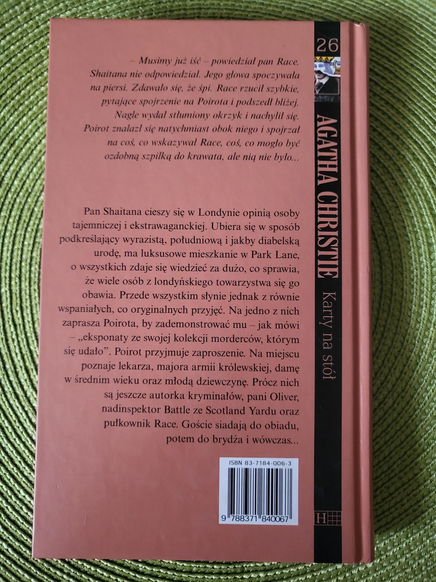 Agatha Christie, Karty na stół. Nowa
