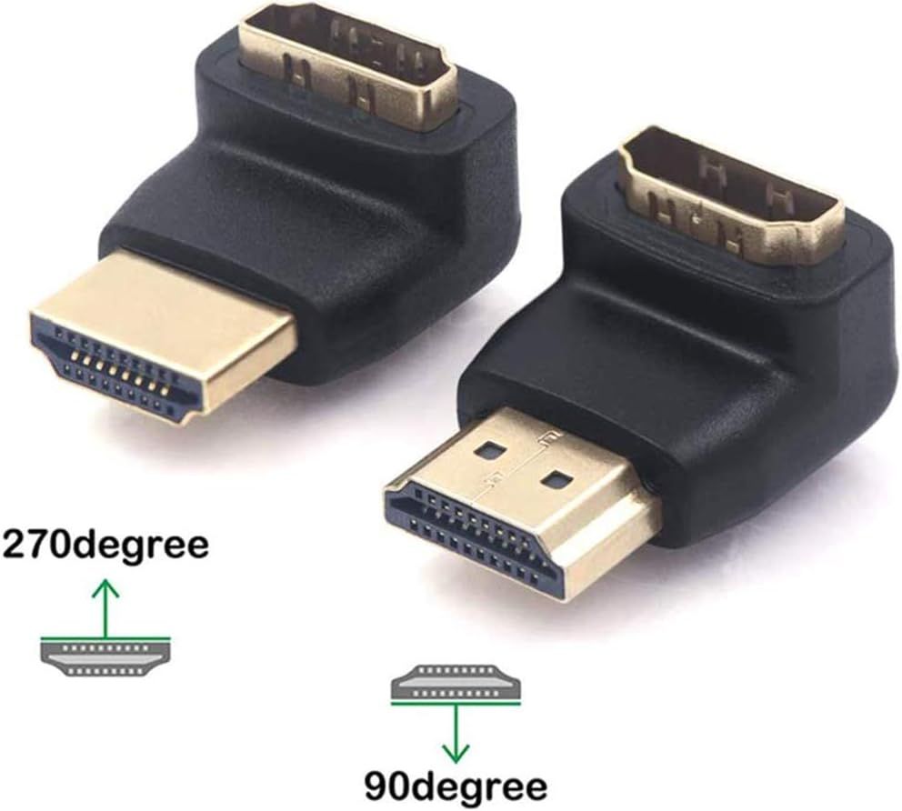 vce 6 szt hdmi adapter kątowy hdmi