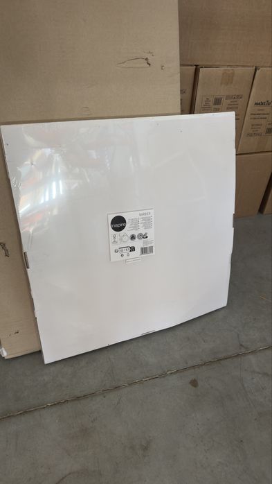Inspire Lustro Okrągłe Barbier Na Pasku Czarne Śr. 55 Cm 104454