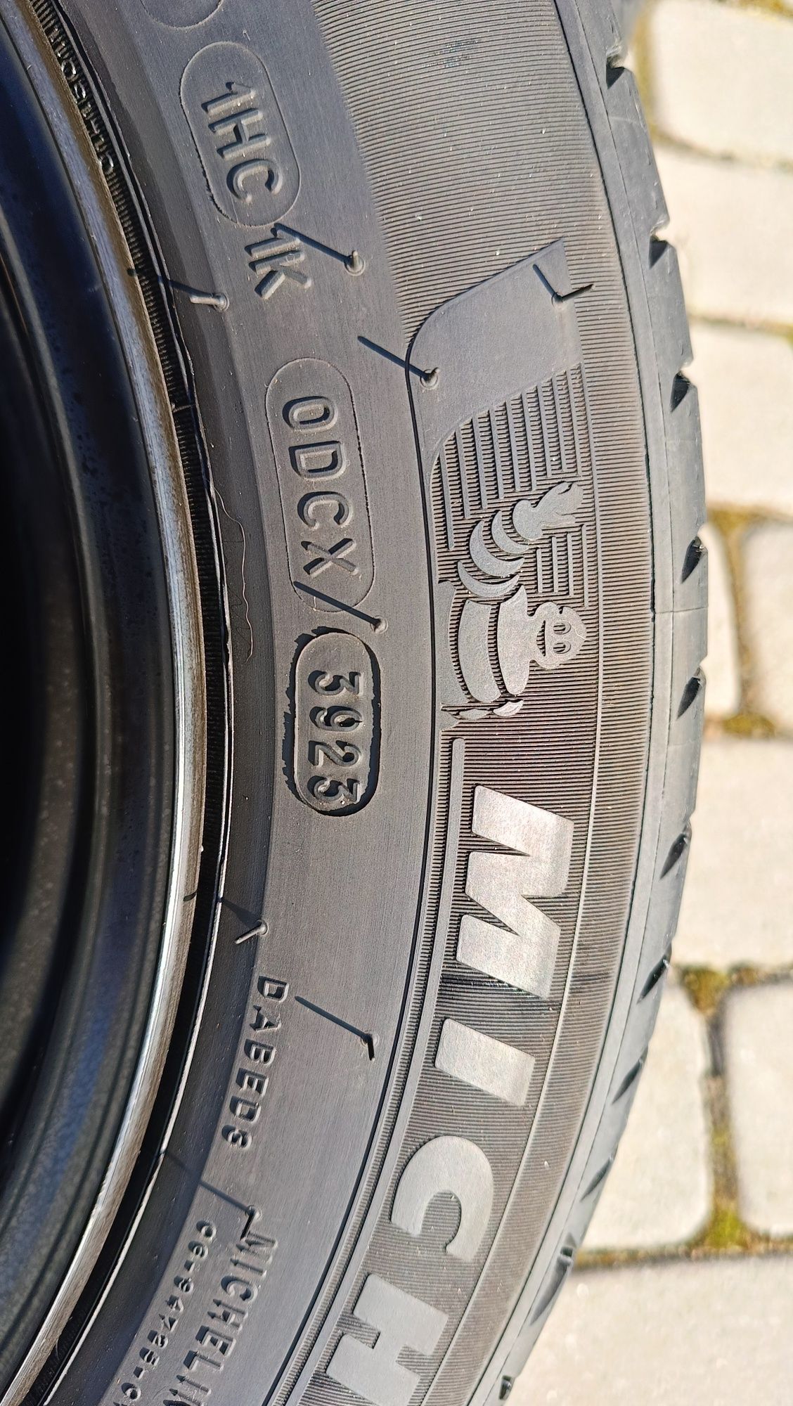 Michelin E-Primacy 195/55 R16 komplet opon z felgami jak Nowe