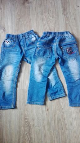 Jeansy spodnie dzinsowe bliźniaki