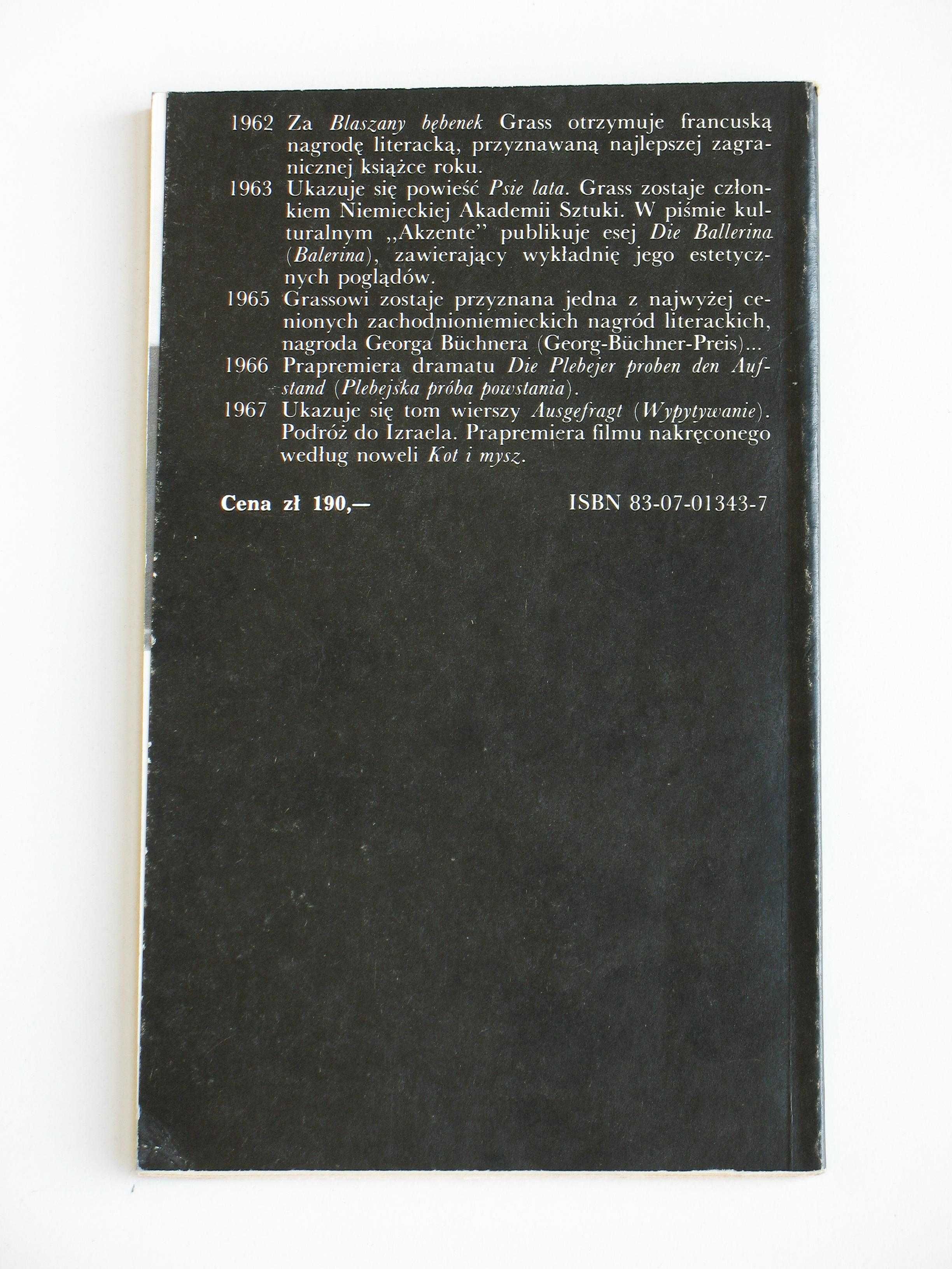 Gunter Grass - Zbigniew Światłowski