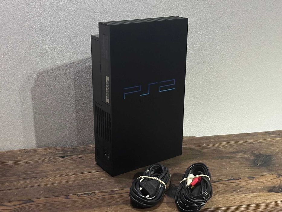 Playstation 2 (PS2) Fat - zestaw - ładna - oryginalna plomba