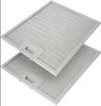 aluminiowy filtr do okapu kuchennego 2szt vv