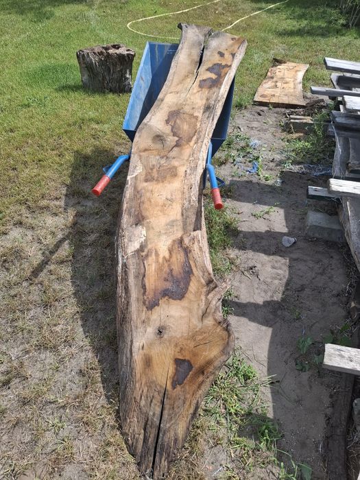 Monolit, foszt, blat dębowy, lite drewno