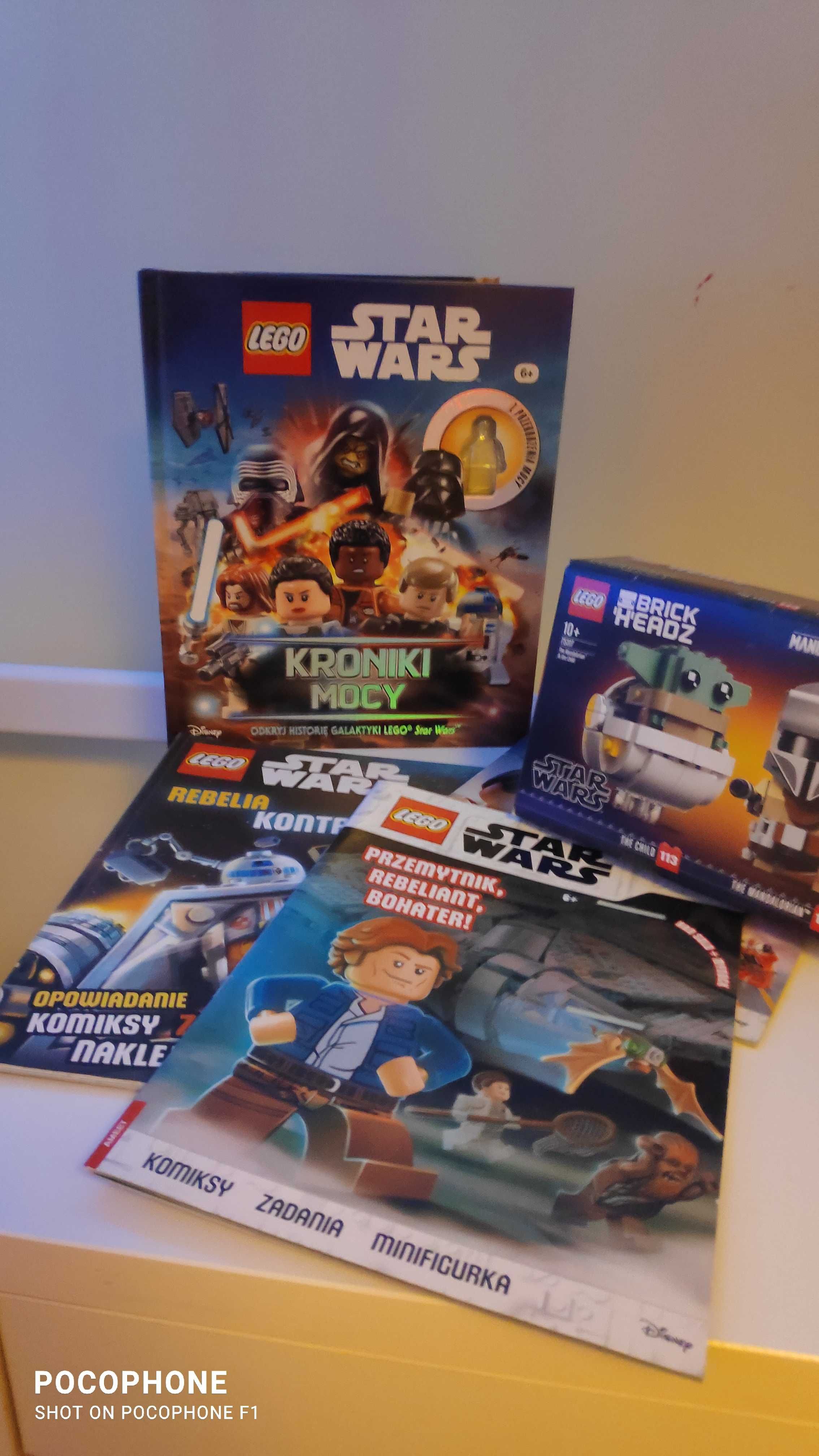 Lego Star Wars BrickHeadz 75317 klocki książka kronika mocy itp
