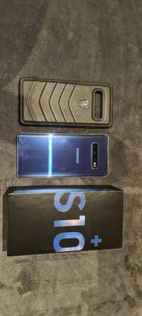 Samsung Galaxy S10+ prism blue idealny jak nowy fabryczna folia