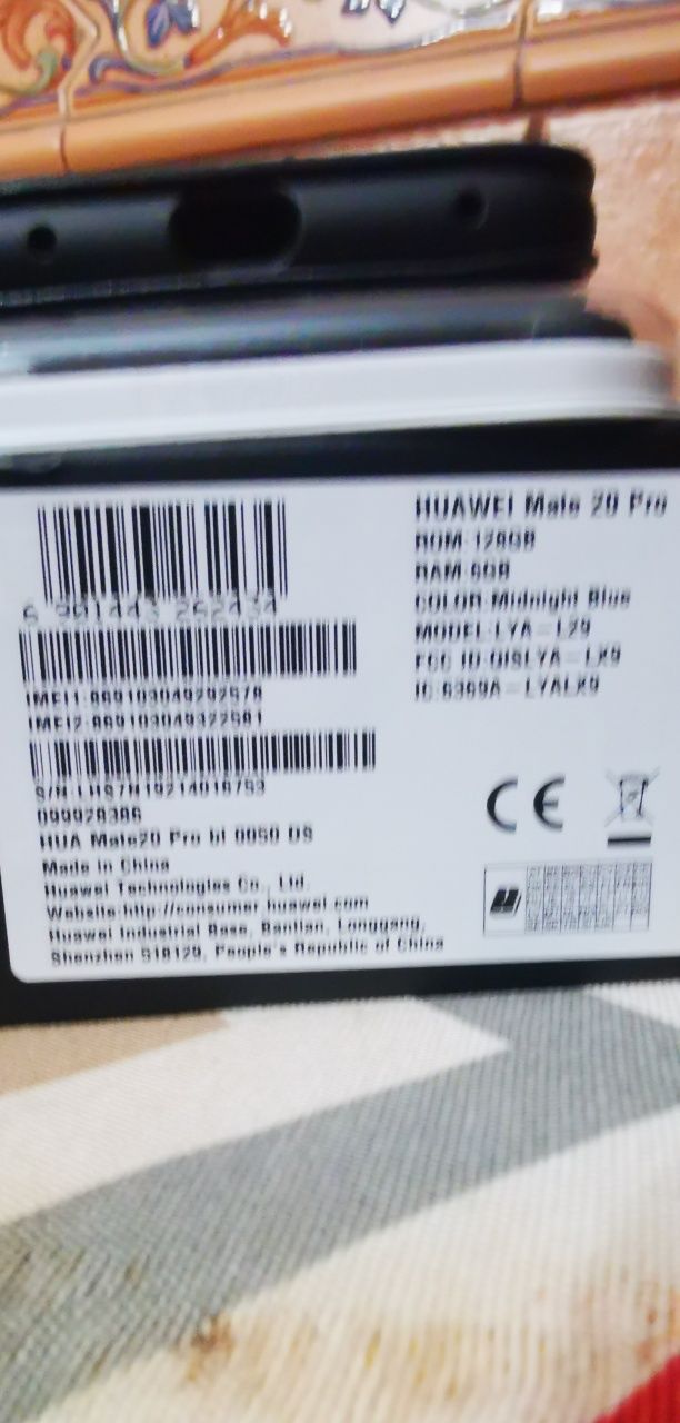 Huawei Mate 20 Pro 128gb DESBLOQUEADO